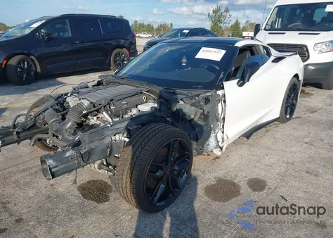 2019 Chevrolet Corvette Stingray from USA, damaged, VIN 1G1YB2D72K5102754